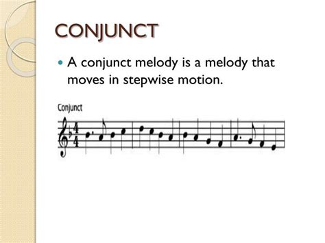 Conjunct Music Definition and its Multi-Layered Interpretation